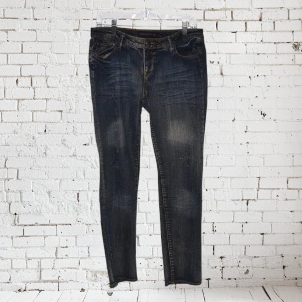 Vintage 21 Black by Rue21 Skinny Jean SZ 11/12 Stretch